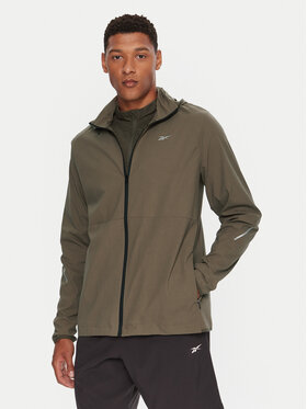 Reebok Reebok Bėgimo striukė Wayne RK25175CCM Žalia Regular Fit