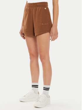 Champion Champion Спортивні шорти 116220 Коричневий Regular Fit