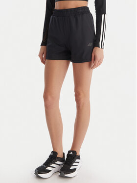 4F 4F Szorty sportowe RSS25-TFSHF0874 Czarny Regular Fit