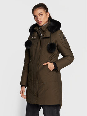 Moose Knuckles Moose Knuckles Daunenjacke Original Stirling MK2003LP Grün Regular Fit