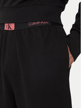 Calvin Klein Underwear Spodnji Del Pižame 000NM2393E Črna Regular Fit