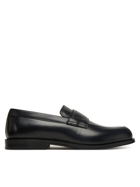Calvin Klein Calvin Klein Cipele Ess Rubber Band Loafer Lth HM0HM01923 Crna