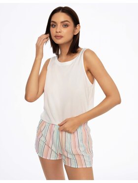 Esotiq Esotiq Piżama 41230 Kolorowy Regular Fit