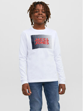 Jack&Jones Junior Jack&Jones Junior Blusa 12244209 Bianco Regular Fit