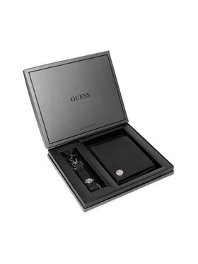 Guess Guess Подаръчен комплект Hertage Gftbox Blfd W Cp&Krn GIF111 LEA20 Черен
