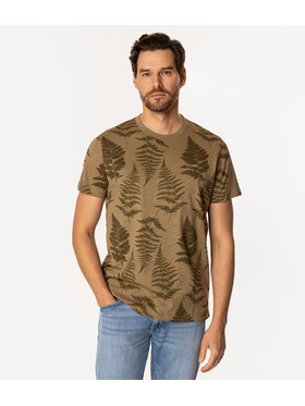 Lee Cooper Lee Cooper T-Shirt FERN 3170 Khaki Regular Fit