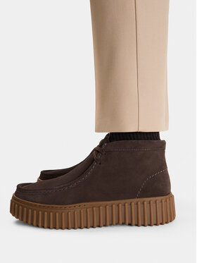 Clarks Clarks Черевики Torhill Moss 26185345 Темно-коричневий