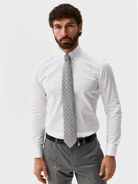 Evenemen Evenemen Koszula COMO PICCADILLY Biały Slim Fit