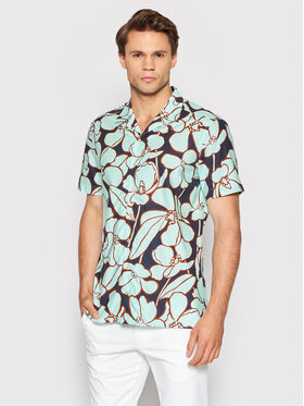 Stenströms Stenströms Košeľa 712194 8314 Zelená Slim Fit