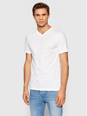 United Colors Of Benetton United Colors Of Benetton T-Shirt 3U53J4231 Λευκό Regular Fit