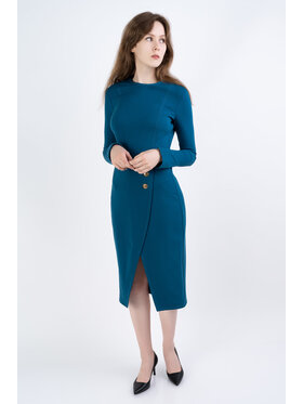 PINKO Pinko Sukienka koktajlowa ALTEA Niebieski Slim Fit