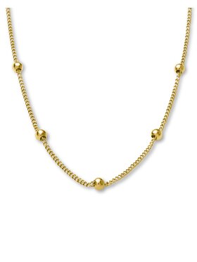 Rosefield Rosefield Naszyjnik Dotted Choker Gold Złoty