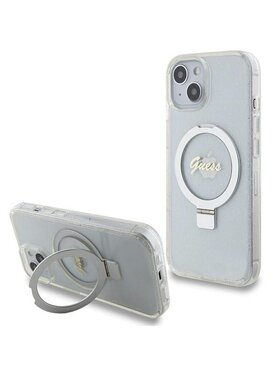 Guess Guess Etui na telefon iPhone 15 / 14 / 13 Przezroczysty