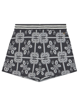 Abel & Lula Abel & Lula Pantaloncini di tessuto 5715 Nero Regular Fit