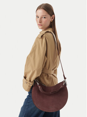 Coccinelle Coccinelle Ročna torba QKG Coccinellesunup Suede E1 QKG 13 02 01 Bordo rdeča