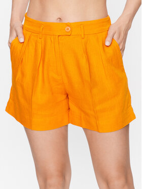 Sisley Sisley Pantaloncini di tessuto 484QL900Q Arancione Regular Fit
