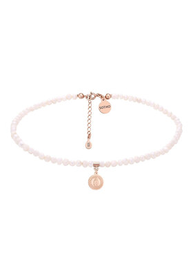 sotho Sotho Choker N3023 Różowe złocenie