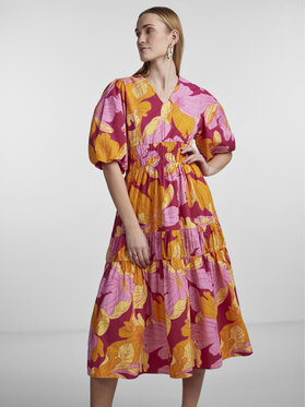 YAS YAS Kleid für den Alltag 26029918 Violett Regular Fit