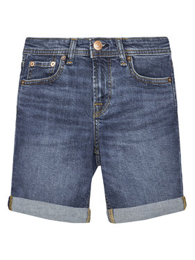 Jack&Jones Junior Jack&Jones Junior Pantaloni scurți de blugi Rick 12269799 Bleumarin Regular Fit