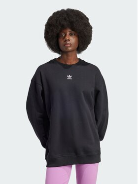 adidas adidas Bluza Essentials Oversized French Terry Czarny Oversize