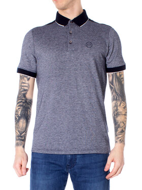 Armani Exchange Armani Exchange Polo 8NZF76 Z8M5Z Niebieski Casual Fit