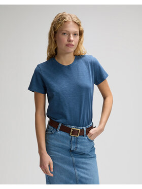 Lee Lee T-Shirt PERFECT TEE Niebieski Regular Fit