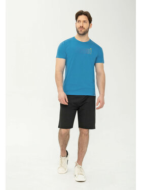 Volcano Volcano T-Shirt T-RUNNER Niebieski Regular Fit