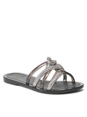 Melissa Melissa Klapki Shiny Ad 33429 Czarny