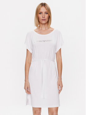 Emporio Armani Emporio Armani Každodenní šaty 262728 3R314 00010 Bílá Regular Fit