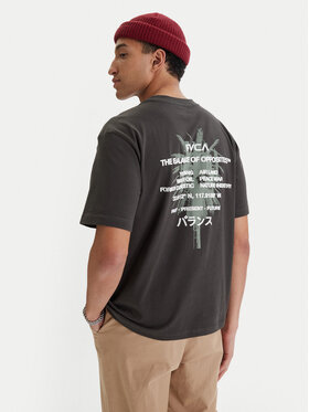 RVCA RVCA T-krekls Signal EVYZT00300 Melns Relaxed Fit