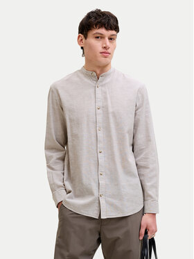 Jack & Jones Jack & Jones Πουκάμισο Summer 12289184 Μπεζ Regular Fit