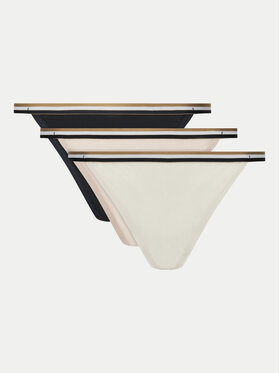 BOSS BOSS Set 3 perechi de chiloți tanga Lace 50535239 Colorat