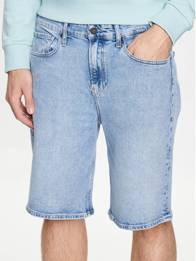 Calvin Klein Calvin Klein Džínsové šortky K10K110992 Modrá Relaxed Fit
