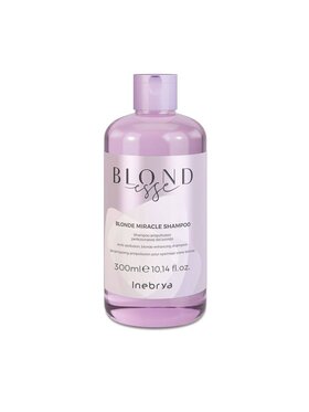 Inebrya Inebrya Blondesse Blonde Miracle Shampoo odżywczy szampon do włosów blond 300ml Szampon do włosów