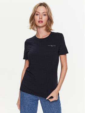 Tommy Hilfiger Tommy Hilfiger Póló 1985 WW0WW37877 Sötétkék Regular Fit