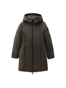 Woolrich Woolrich Parka q-nol-64447 Zielony Regular Fit