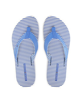 Tommy Hilfiger Tommy Hilfiger Žabky Th Ithaca Stripe Summer Sandal FW0FW09192 Modrá