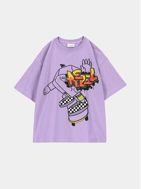 Coccodrillo Coccodrillo Tricou ZC3143202ASJ Violet Regular Fit