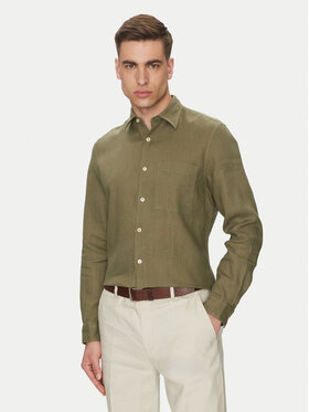 Marc O'Polo Marc O'Polo Πουκάμισο 523 7428 42318 Πράσινο Regular Fit