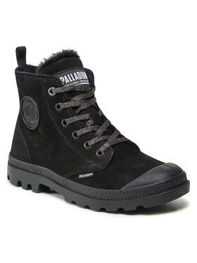 Palladium Palladium Turistická obuv Pampa Hi Zip Wl 95982-010-M Černá