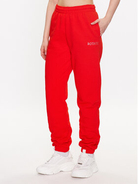 ROTATE ROTATE Pantalon jogging Mimi 7001571030 Rouge Relaxed Fit