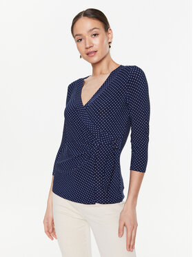 Lauren Ralph Lauren Lauren Ralph Lauren Bluză 200898494001 Bleumarin Regular Fit