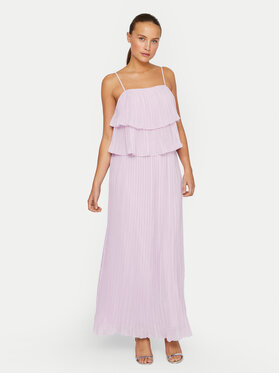 Vila Vila Kokteilinė suknelė Chiffan 14104100 Violetinė Regular Fit