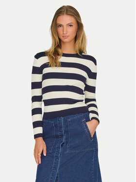 JDY JDY Sweter Plum 15277223 Granatowy Regular Fit