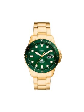 Fossil Fossil Ρολόι Blue FS6030 Χρυσό