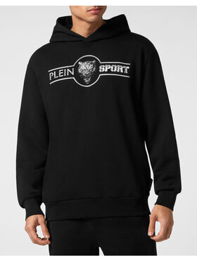 Plein Sport Plein Sport Bluza 5279 Czarny Regular Fit