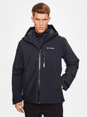Columbia Columbia Kurtka outdoor Explorer's Edge™ Insulated Jacket Czarny Regular Fit