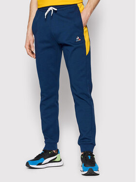 Le Coq Sportif Le Coq Sportif Pantalon jogging 2210377 Bleu marine Regular Fit