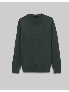 Borgio Borgio Sweter tiriolo_z1 Zielony Regular Fit