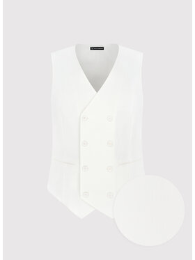 Pako Lorente Pako Lorente Kamizelka P24SF-8X-013 Beżowy Slim Fit